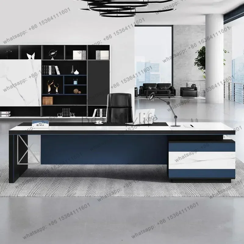 LD Modern Office Desks Study Modern Throne Desk Table Accessories Office Bedroom Desktop Reading Nordic Ufficio