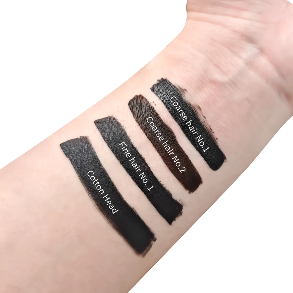 Delineador preto de 4 cores, marca própria, ultrafino, à prova de suor, de longa duração, secagem rápida, logotipo personalizado, maquiagem, atacado, pacote gradiente