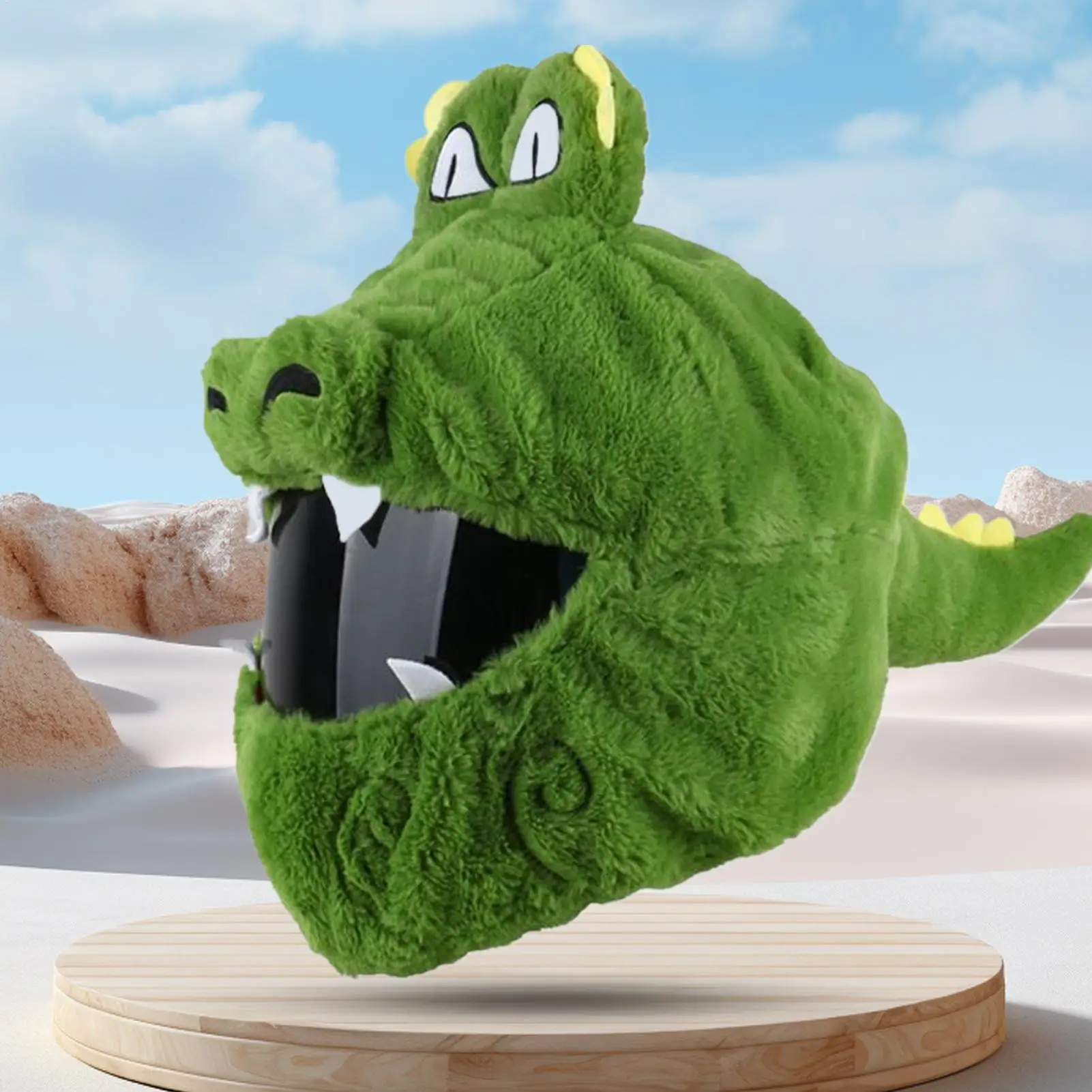 

Motorcycle Helmet Covers Cute Crocodile Helmet Cover For Motorcycle Riding Accessories For Friends Youth Women Husband Teens