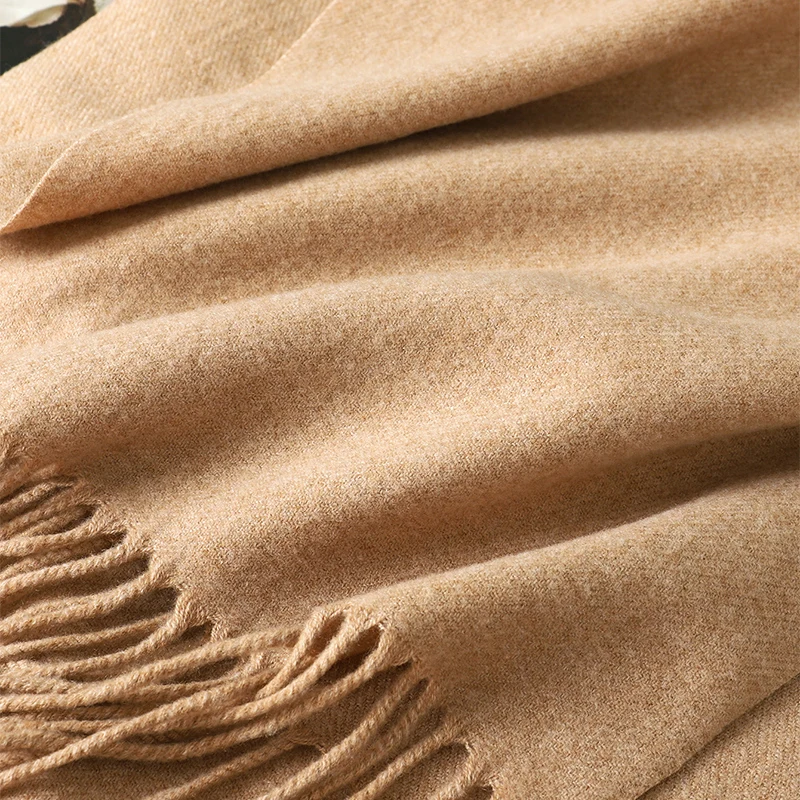 New Winter Shawl Scarves Wrap 2025 Design Cashmere Scarf Women Warm Fashion Pashmina Femal Poncho Neckerchief Echarpe Bandana