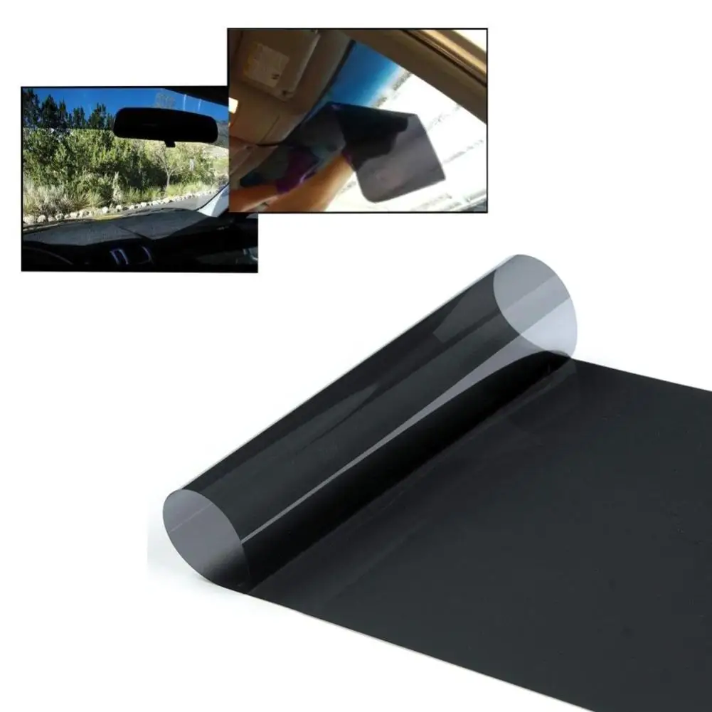  Film Glass Sticker Sun Shade Film For Car UV Protector Foils Sticker Solar Films 1m 1/5/15/25/35/50 Percent VLT