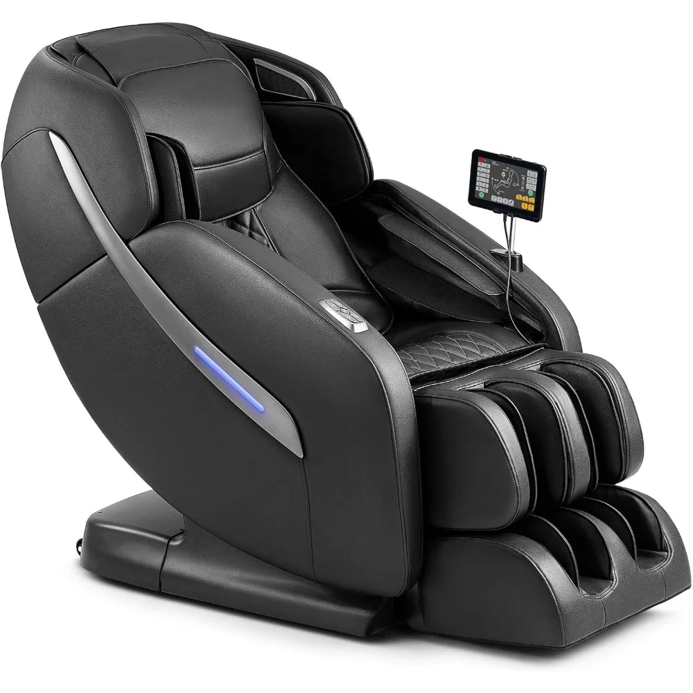 Full Body Massage Chair with Lumbar and Calf Heating, Thai Stretch, Zero Gravity SL-Track Shiatsu Massage Chair Recliner