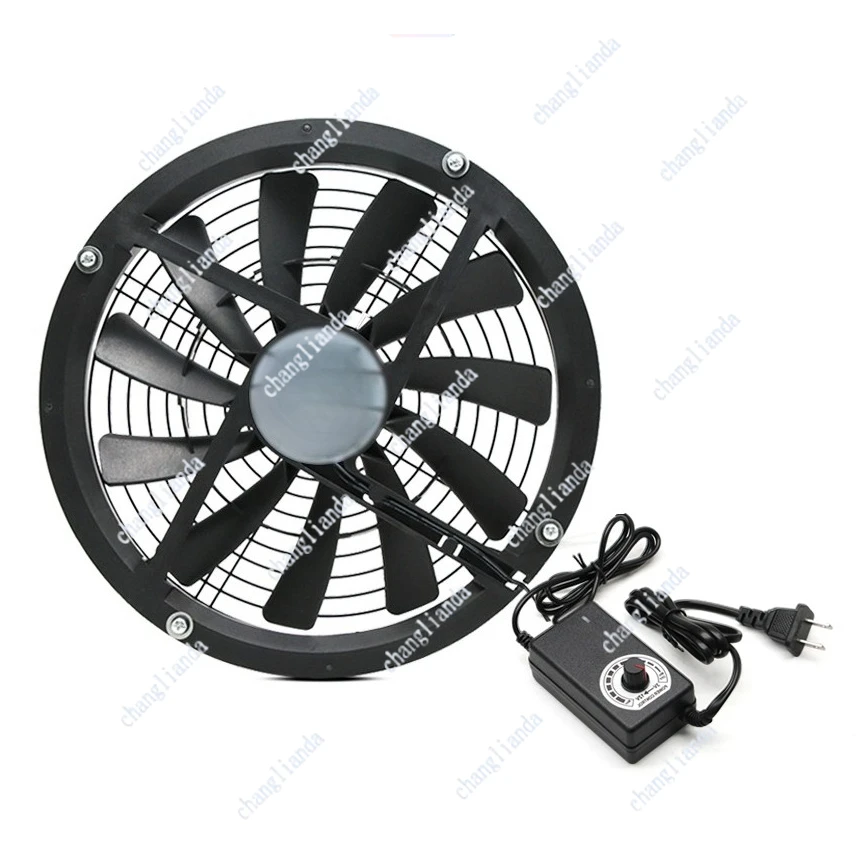 

Легкий и тонкий бесшумный вытяжной вентилятор для комнаты, общежития, балкона, 25 см/см, простой в установке