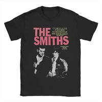 The Smiths Print T-shirt for Men Women Cotton Hip Hop Oversized 80s Rock Band Tshirt Short Sleeve T Shirt Streetwear Tops Tee