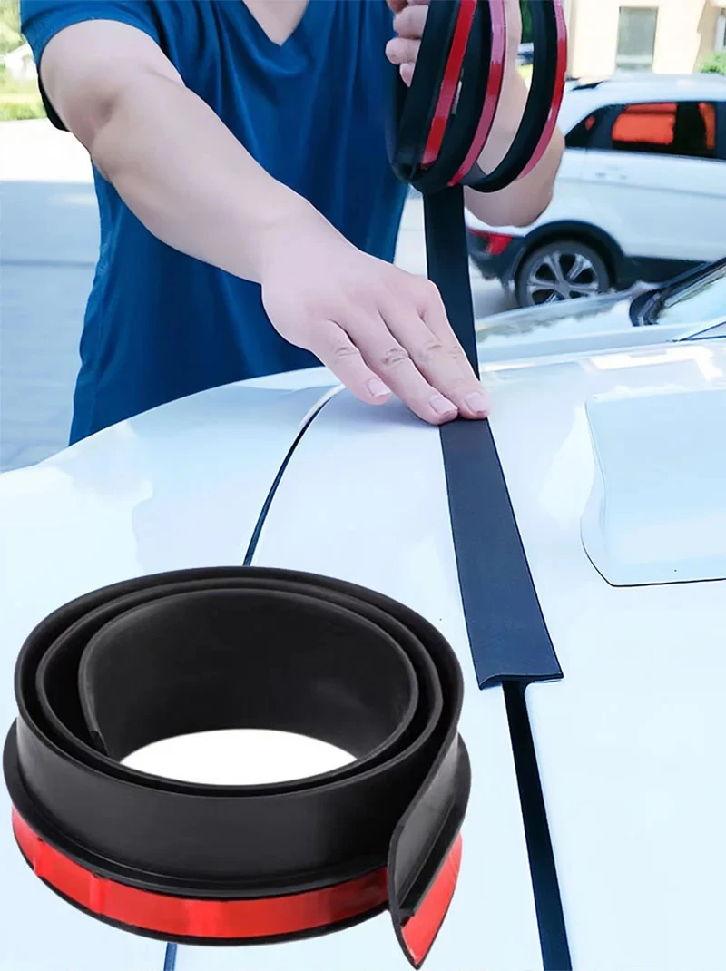 Universal Auto Auto Stamm Deckel Lücke Dichtung Streifen Accessori Wasserdichte Gummi Haube Lücke Füllstoff Auto Motor Abdeckung Dichtung Streifen – Detail 1