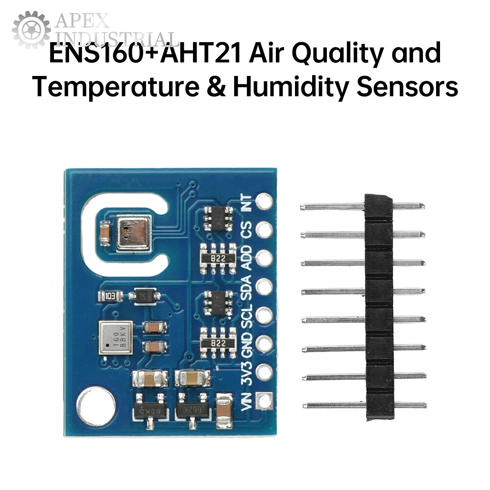 ENS160+AHT21 Carbon Dioxide CO2 eCO2 TVOC Air Quality & Temperature & Humidity Sensor Module Wholesale and dropshipping