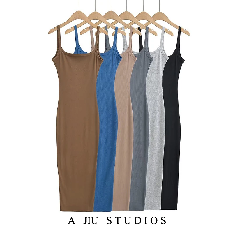 

Сексуальная облегающая юбка без бретелек Dr, женская летняя утягивающая длинная юбка, облегающая базовая длина Dr Fene Sle