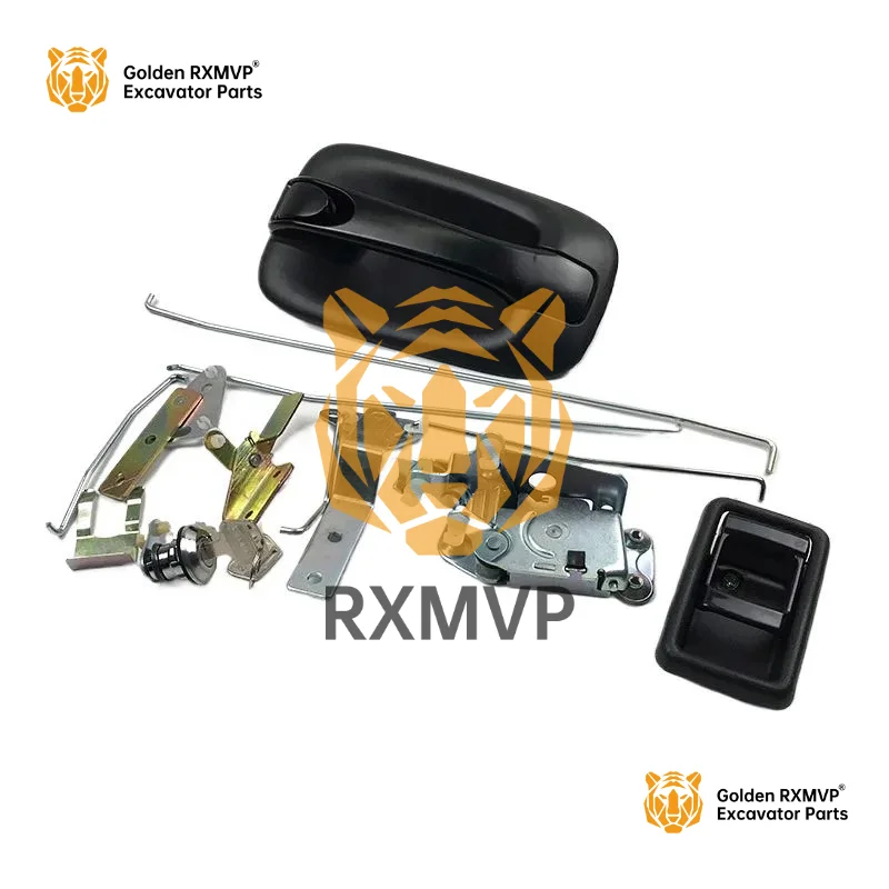

For Sumitomo Sh120/200-3 A3 Hitachi Cab Door Lock Assembly Internal Handle Excavator Accessories