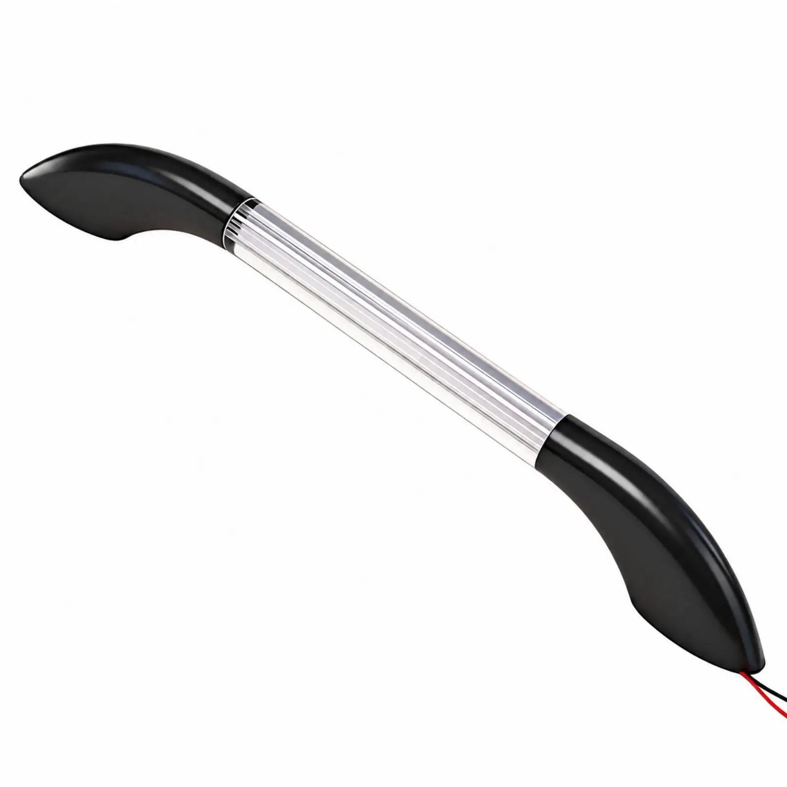 RV Camper Boat Interior Grab Handle LED Bow Shape Zinc Alloy 380mm