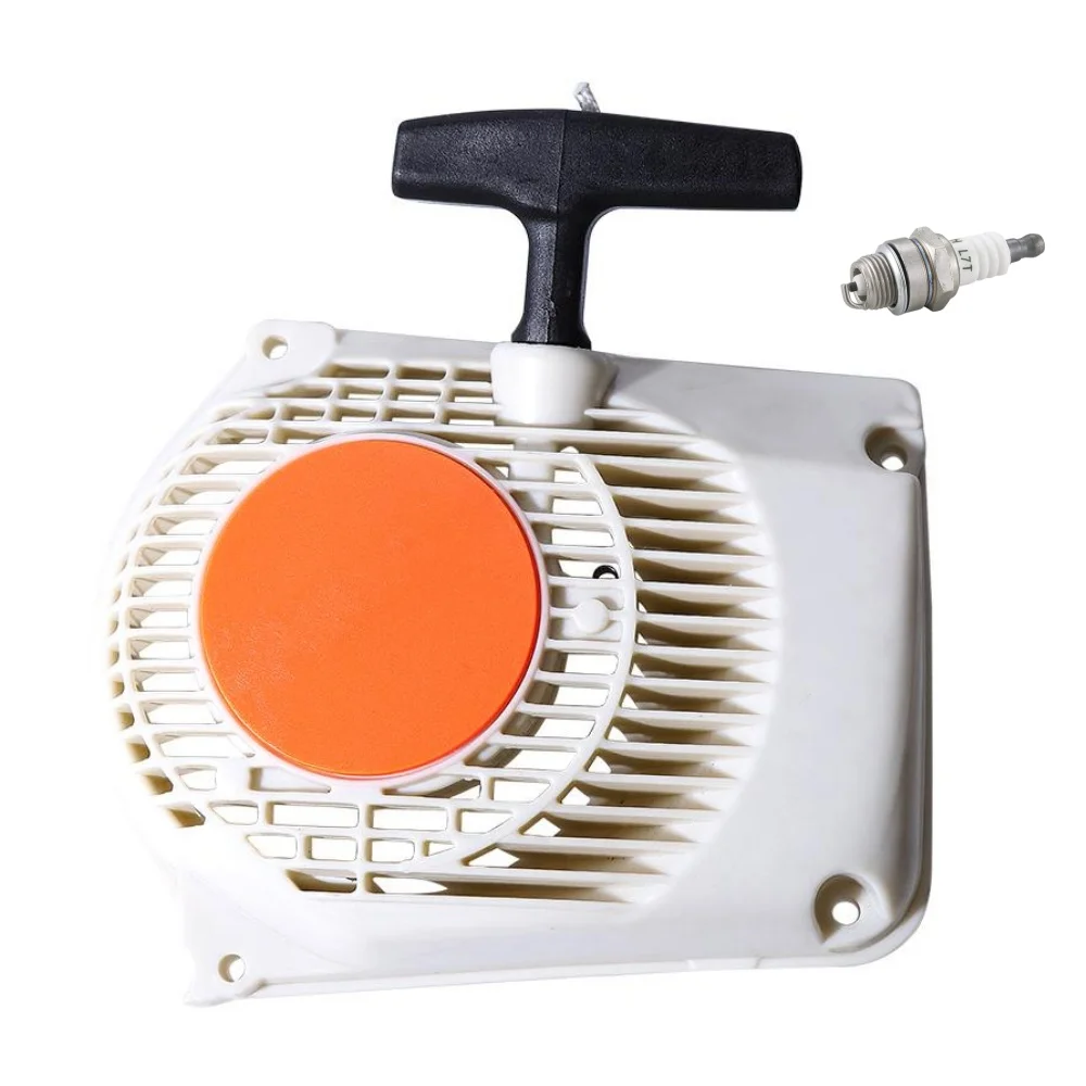 Recoil Rewind Pull Starter Assembly For Stihl MS260 026 MS240 024 Pro MS260C Chainsaw 11210802101 Replacement Part