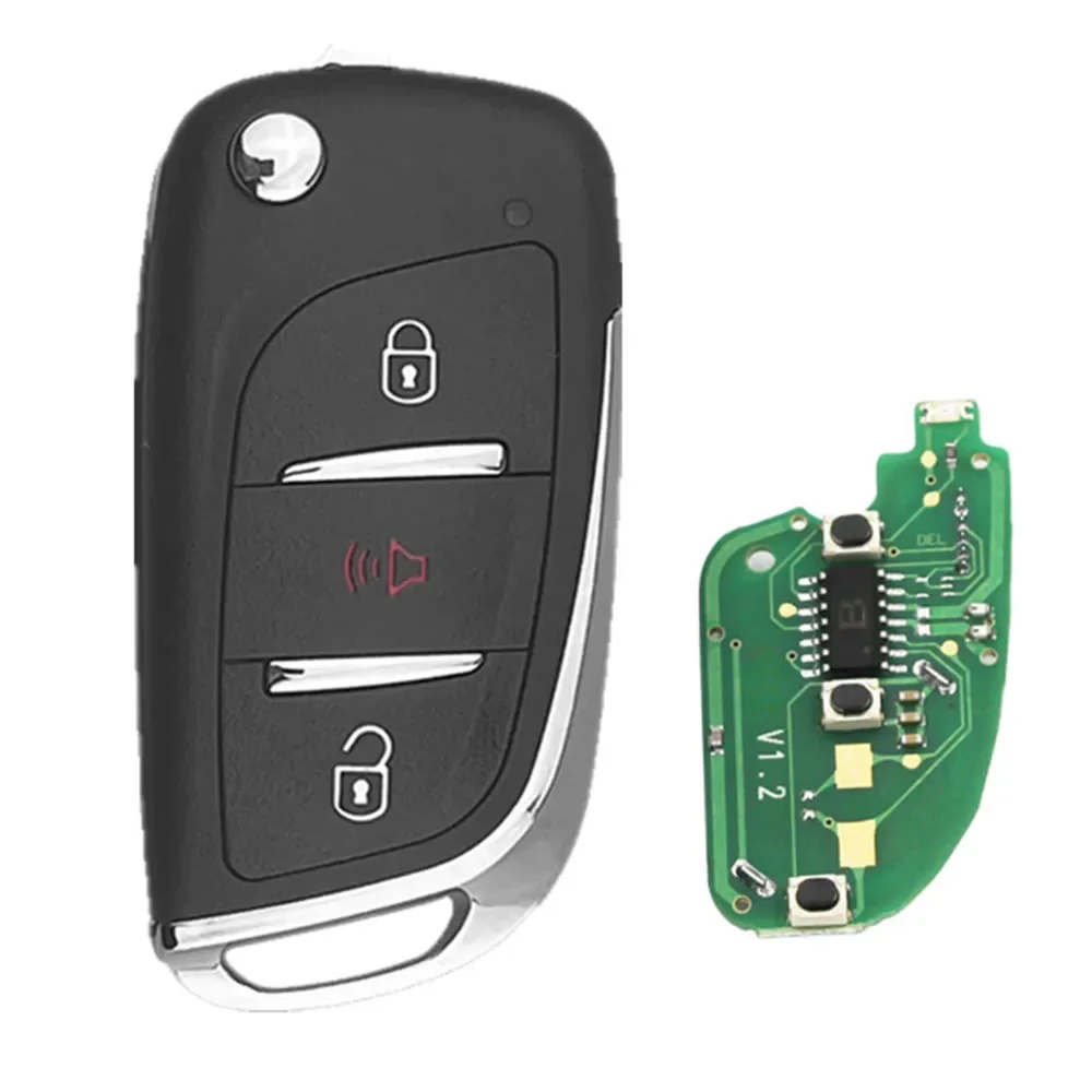5PCS/Lot KEYDIY B11-2+1 Universal B-Series 2+1 Button KD Remotes Car Key for Peuge/Citro for KD900 URG200+ KD-X2 Mini Programmer
