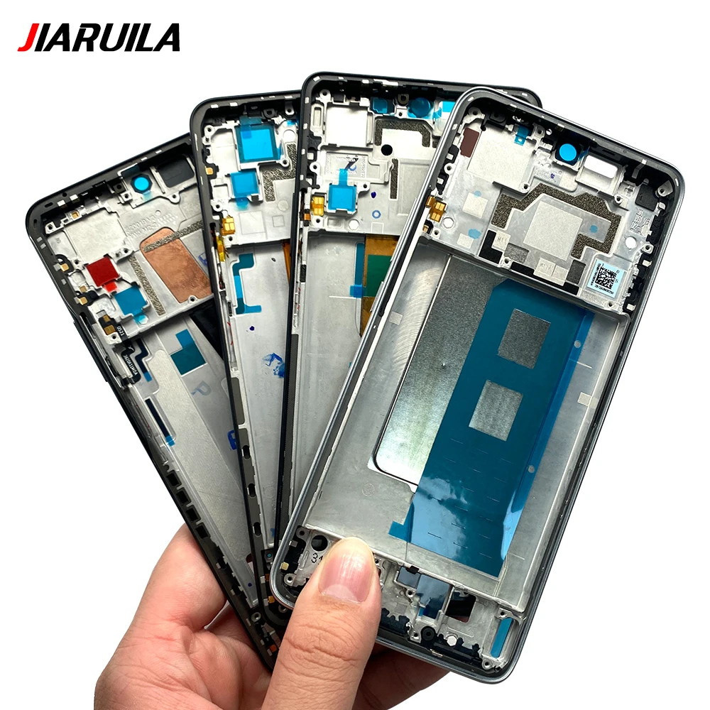 Middle Frame Housing For Xiaomi Poco F3 F4 F5 Pro Front LCD Frame Holder Cover Middle Housing Cover Bezel Parts