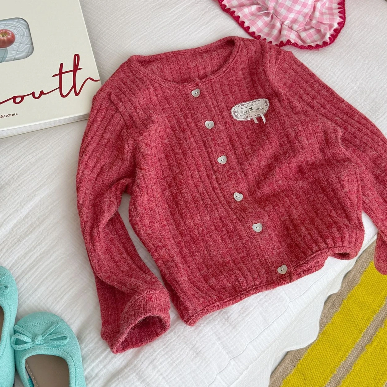 Baby Clothing Labels - Mädchenpullover 2026 Herbst und Winter Neue