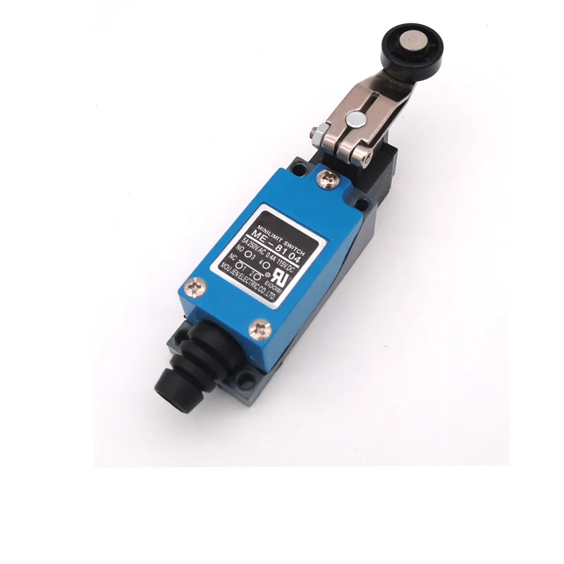 10 قطعة ME-8104 لحظة الأسطوانة الذراع نوع الحد التبديل ل CNC مطحنة الليزر 5A 250 فولت ME8104 التبديل الجزئي