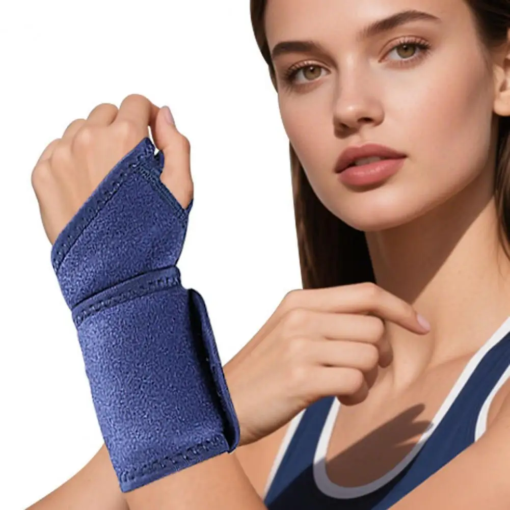 Wrist Ice Pack Wrap Reusable Gel Compression Support Hot And Cold Therapy Wrist Brace for Injuries Swelling Carpal Tunnel