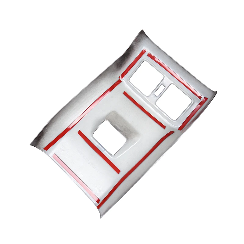 

ABS Rear Row Air Conditioner Vent Outlet Cover Trim Sticker For Toyota RAV4 XA50 2019 2020 2021 2022 2023 2024 Car Accessories