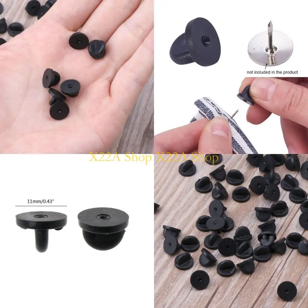 

Уникальная 100 ПК/набор для подложки сцепления бабочки акриловой штифт