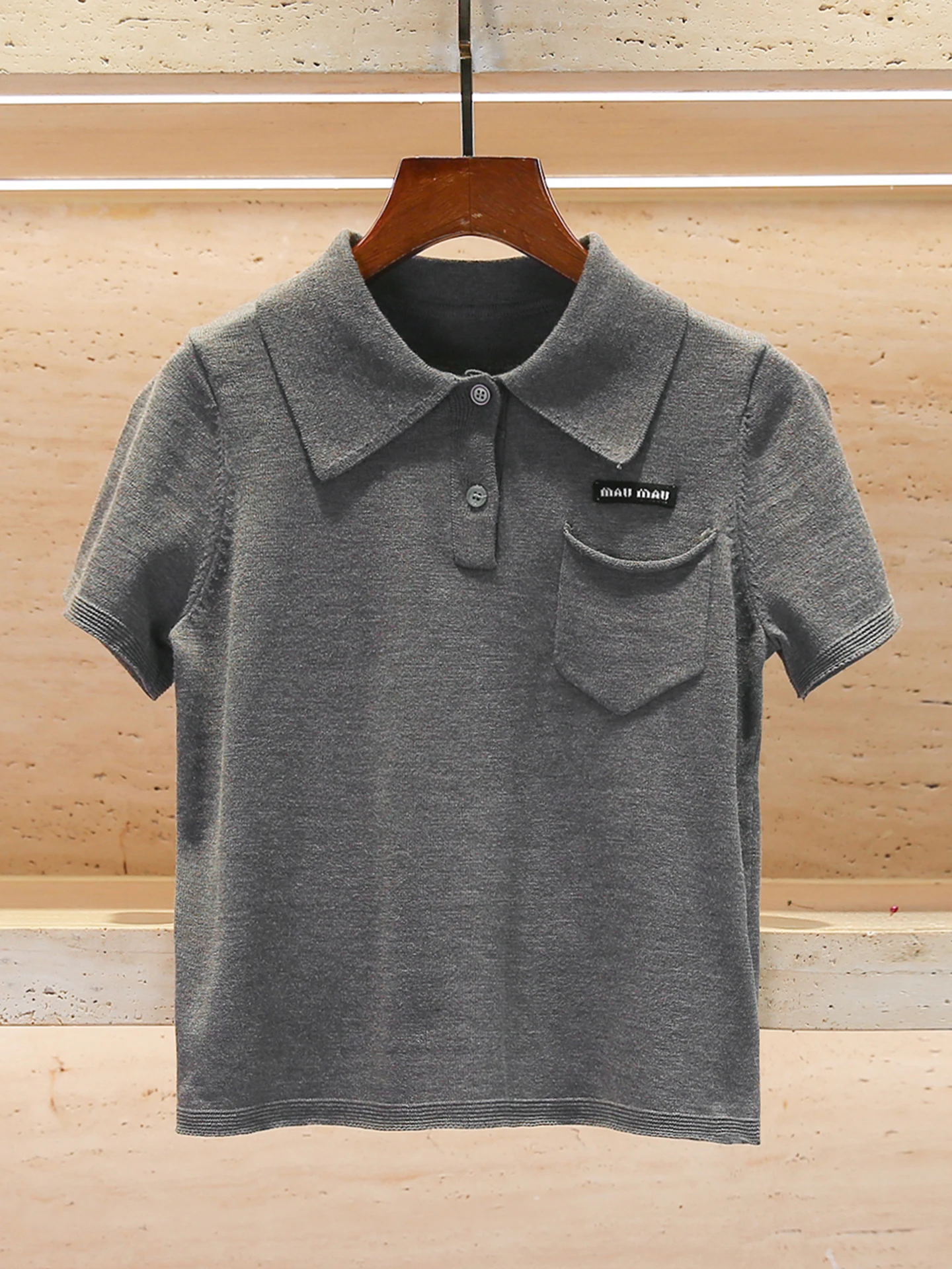 

Повседневный универсальный вязаный свитер-топ с вырезом на шее, высококачественная женская модная одежда премиум-класса для весны и лета South Oil