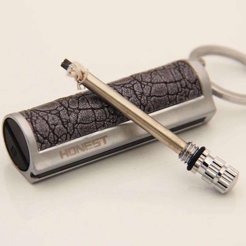 HONEST Outdoor Match Multifunctional Camping Lighter Waterproof Portable Lighter Waterproof Metal Outdoor Survival Tool