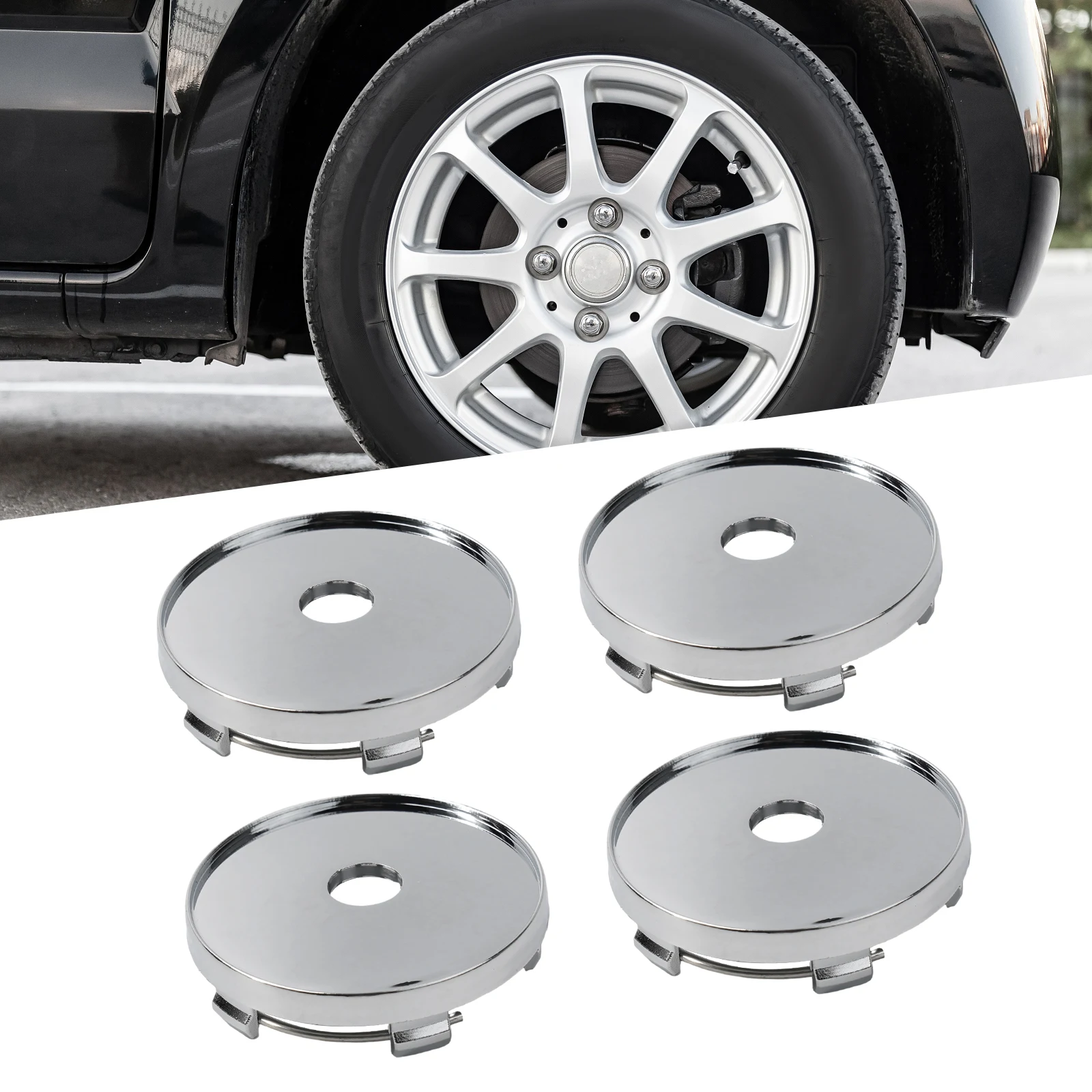 Center Hub Car Wheel Center Cap Car Wheel Center Cap Centre Cap Decor 60mm- 56mm Alloy Wheel Car Rims High Quality