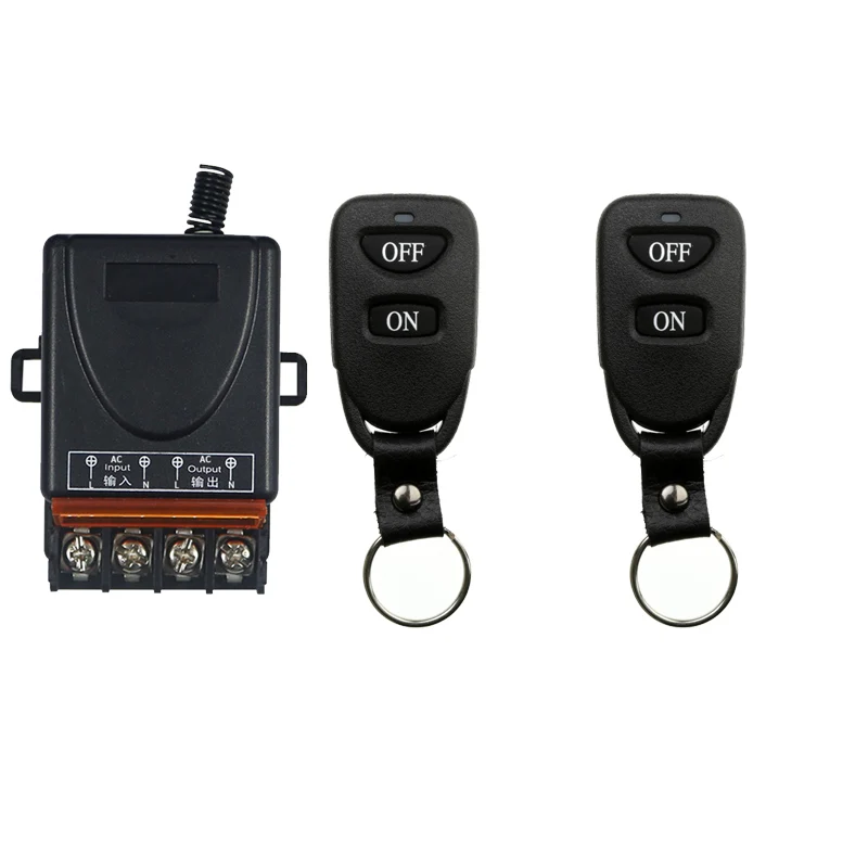 AC 110V 240V 30A Relay Wireless RF Smart Remote Control Switch Belt buckleTransmitter+ Receiver For 433MHz Smart Home Remote