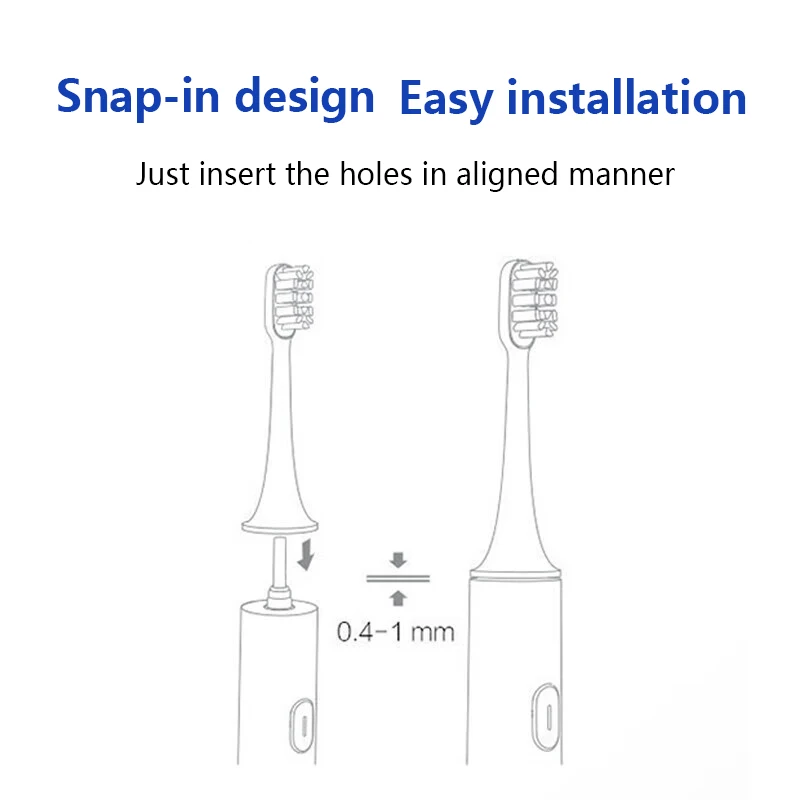 4pcs Replacement Electric Toothbrush Heads For Oral B Electric Toothbrushes, Soft Bristles Deep Clean Refill Brush Heads