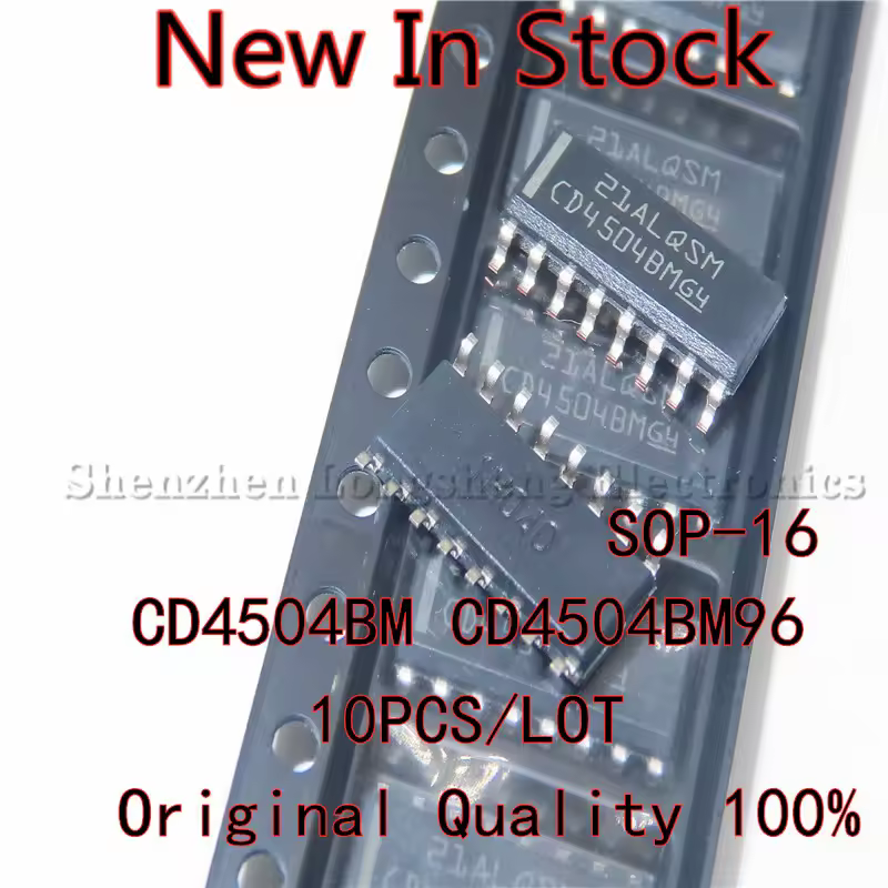 10 יח'\חבילה CD4504BM CD4504BM96 CD4504 SOP-16 תיקון מתח רמת ממיר שבב חדש במלאי