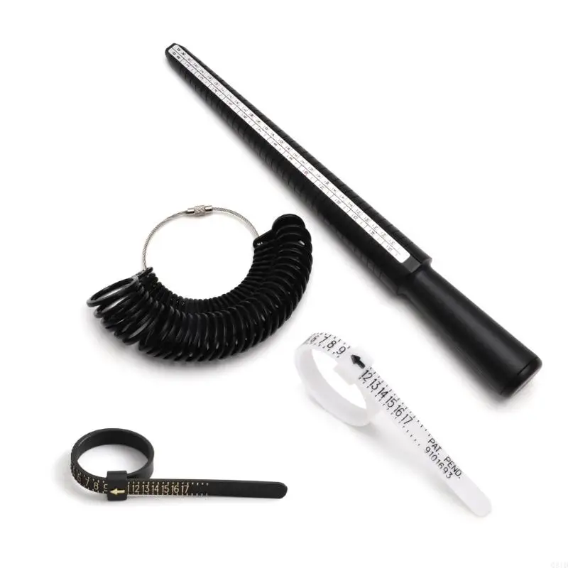 Versatile Ring Measurement Device For Precise Finger Assessment Applicable To Wedding And Fashion Jewelry