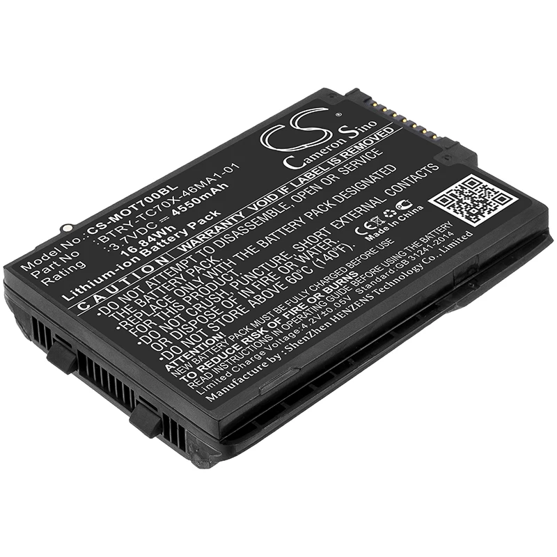 

CS Cameron Sino Kerui New 4550mAh Replacement Battery for 82-171249-01, 82-171249-02, BT-000318, BTRY-TC70X-46MA1-01, BTRY-TC