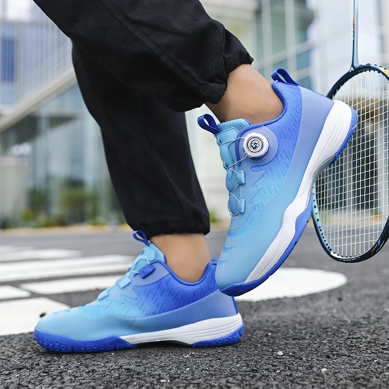 

Men Volleyball Breathable Sneaker Green Blue Women Table Tennis Training Shoes Unisex Hard-wearing Badminton Shoes