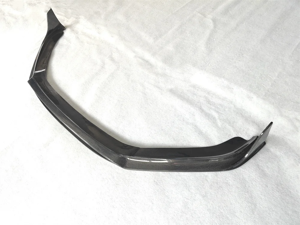 

Used for 2017+Porsche Panamera 971 Genuine Carbon Fiber A-style Front Lip, Front Bumper Body Kit
