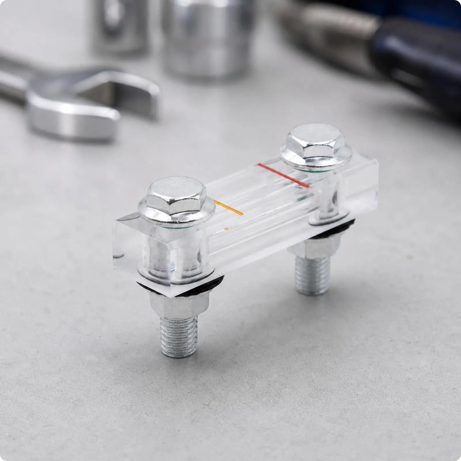 Liquid Level Gauge Accurate Acrylic Level Gauge Sight Glass Rectangular Indicator Easy to Install for Technicians