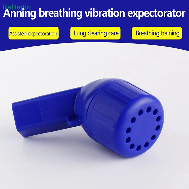 Mucus Clearance Lung Expansion Device Valve Mucus Removal Breath Exerciser Tool Respiratory Vibration Sputum Expelling Trainer