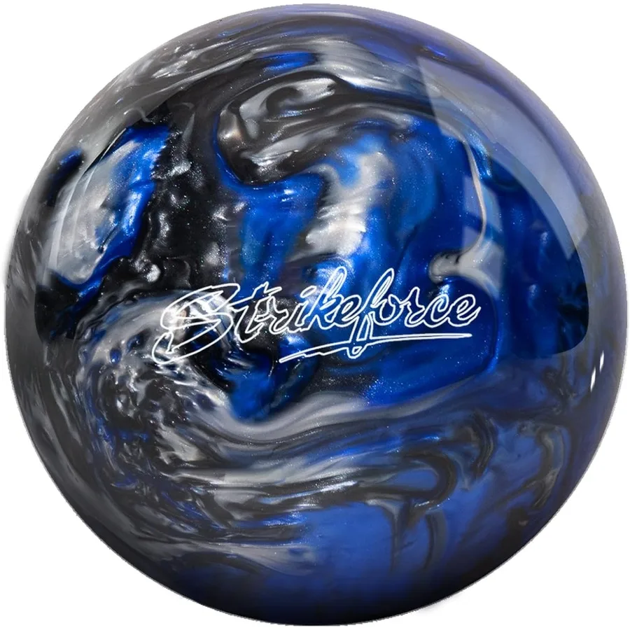 

KR Strikeforce Polyester Undrilled Bowling Ball for Beginner to Professional Use Available in Weights from 6lb to 16lb Ideal fo