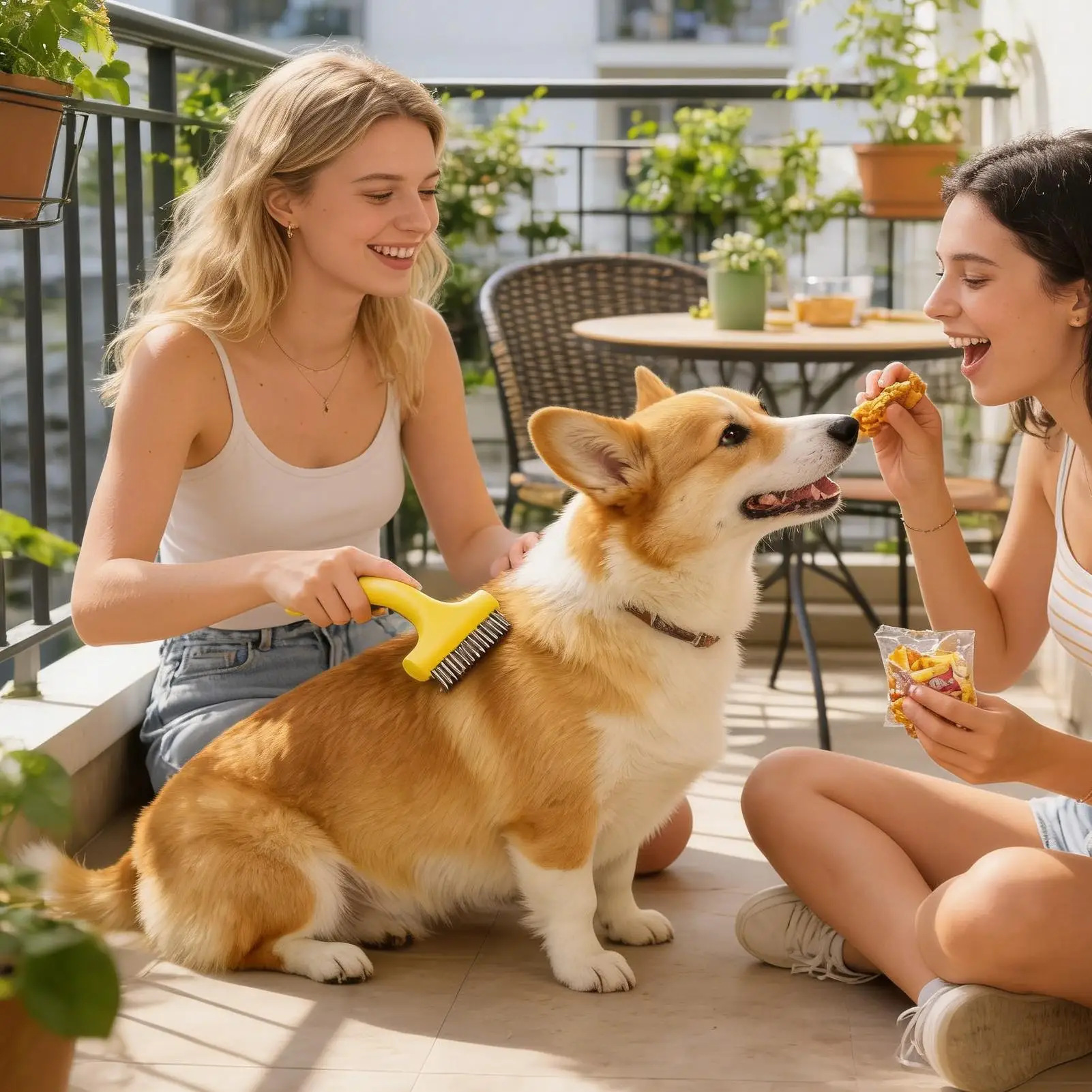 

Расческа для удаления шерсти для собак, расческа для ухода за домашними животными, распутывающая, выпадающая, щетка для удаления шорт и длинношерстных кошек, собак в помещении