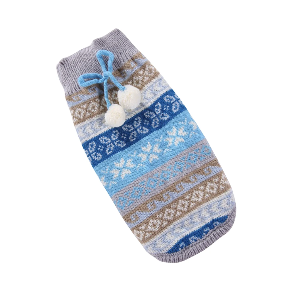 

Pet Sweater Warm Supplies Winter Garment Dog Clothes Christmas Sleeveless Hoodies