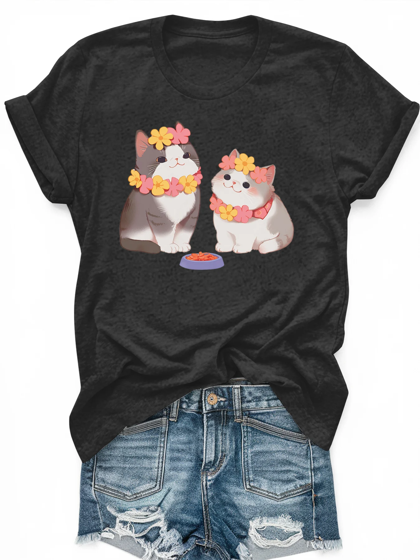 

Женская футболка с короткими рукавами и принтом размера PLUS, свободная и повседневная, мягкая, удобная и дышащая, для занятий спортом на открытом воздухе