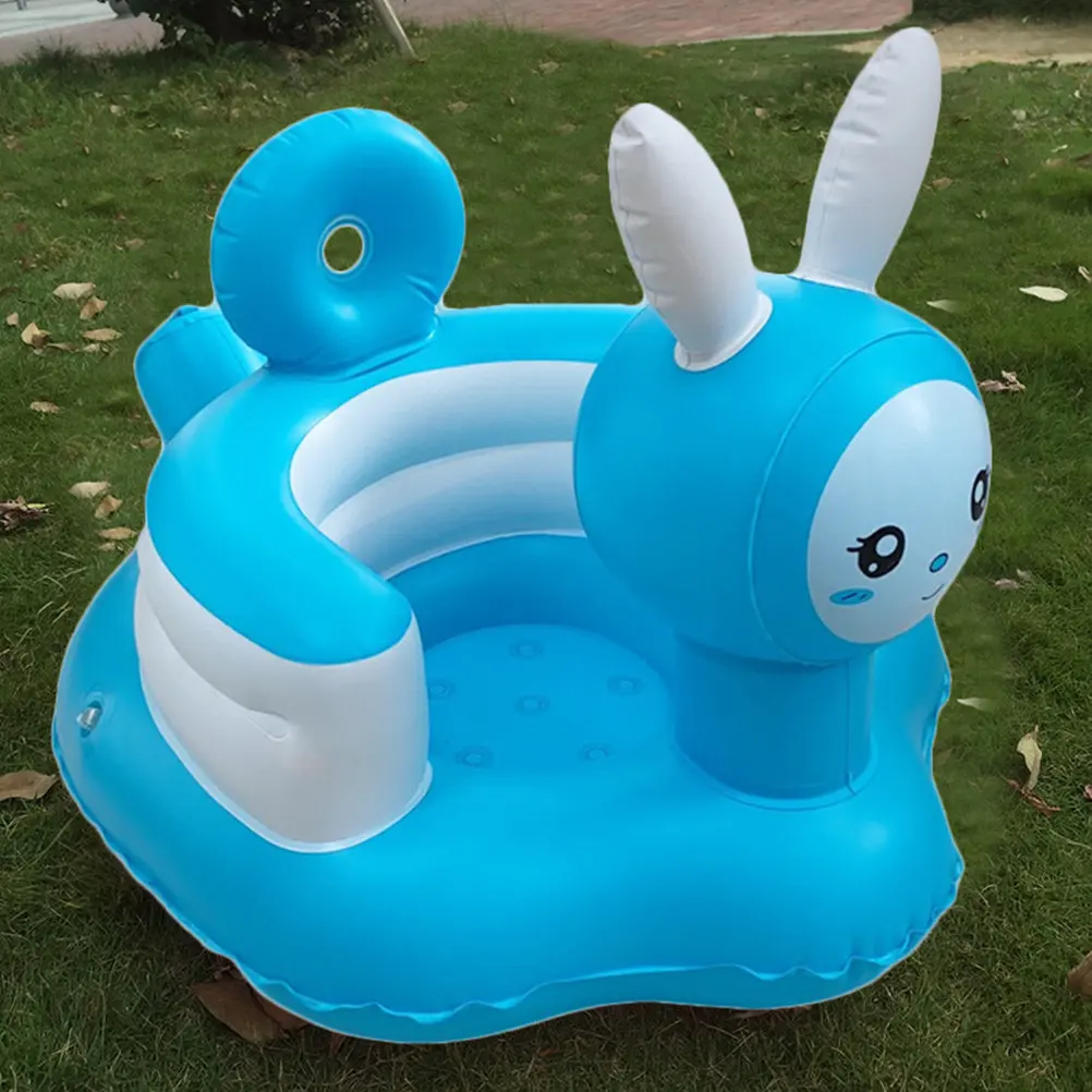 ベビーインフレータブルチェア幼児用座椅子幼児用シャワーフロアビーチバスシート男の子女の子用快適クッション