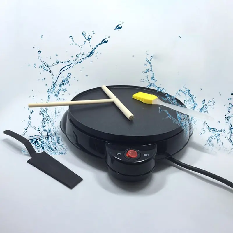 Đa Năng Chống Dính Máy Làm Bánh Crepe Vỉ Nướng Điện Chống Dính Máy Làm Bánh Pizza Nướng Bánh Dụng Cụ Nhà Bếp