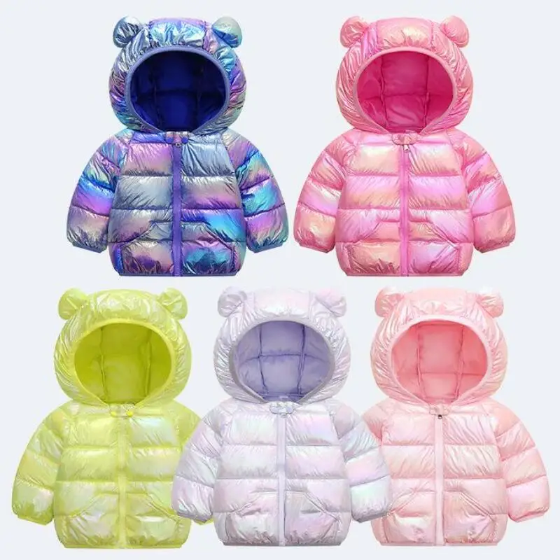 

Baby Girls Jacket 2024 Autumn Jacket For Girls Coat Winter Kids Warm Hooded Outerwear Children Clothes Infant Girls Coat