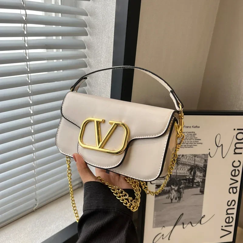 

2025 New Arrival! Exquisite Patent Leather Chain Bag - Small Square, Multi-Carry, Stylish Women's Handbag