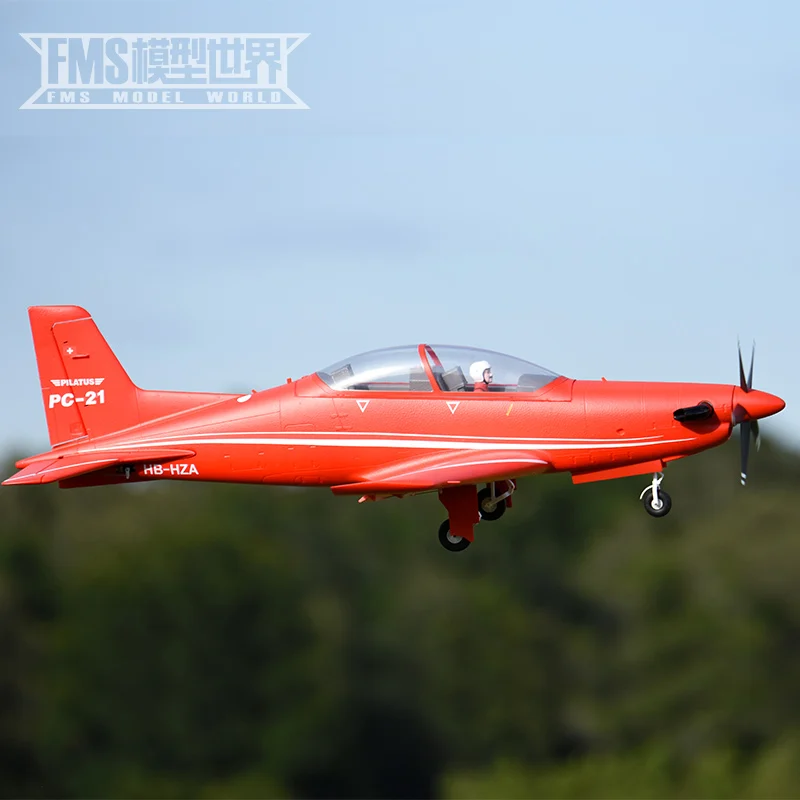 

Модель самолета FMS 1100mmPC-21 Pilatus Европейский полетный тренажер представляет собой настоящий самолет с дистанционным управлением с неподвижным крылом.