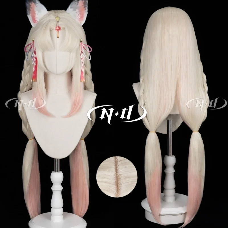 

ND Tsuchimikado Hutao Yuntiannu Naraka: Bladepoint Косплей Парики Волосы Шиньон для Comic-con Косплейер Костюм на Хэллоуин Вечеринка