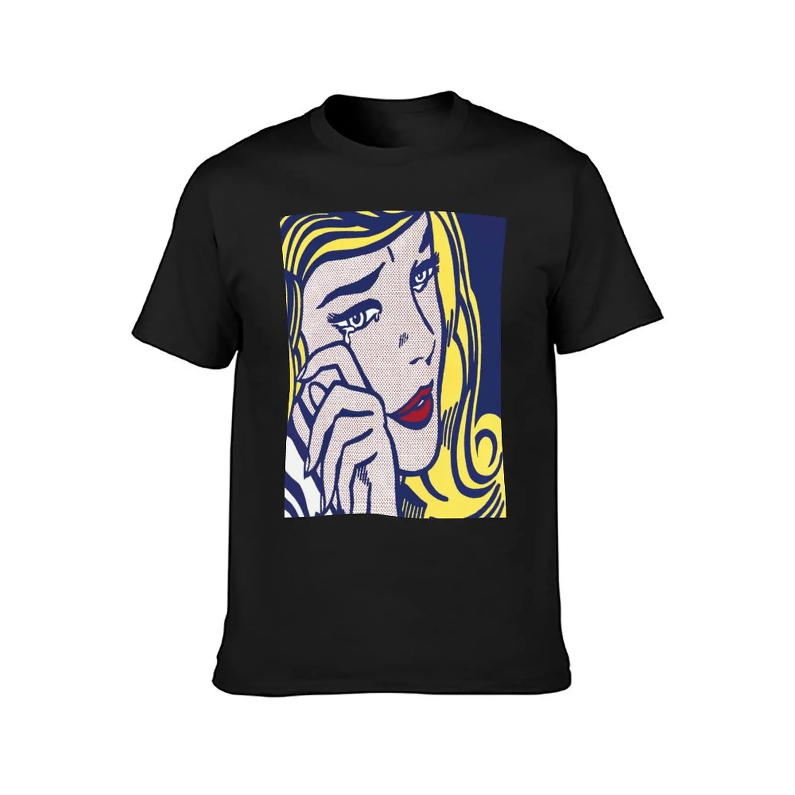 roy lichtenstein pop art T-Shirt cute tops for a boy blanks boys whites t shirt for men