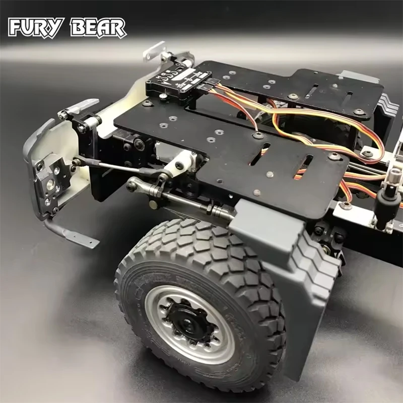 Nooxion Fury Bear 1/14 Trucks Cab Suspension For Tamiya For Scania Volvo MAN, For Actros Arocs 770s Car Parts RC Accessories