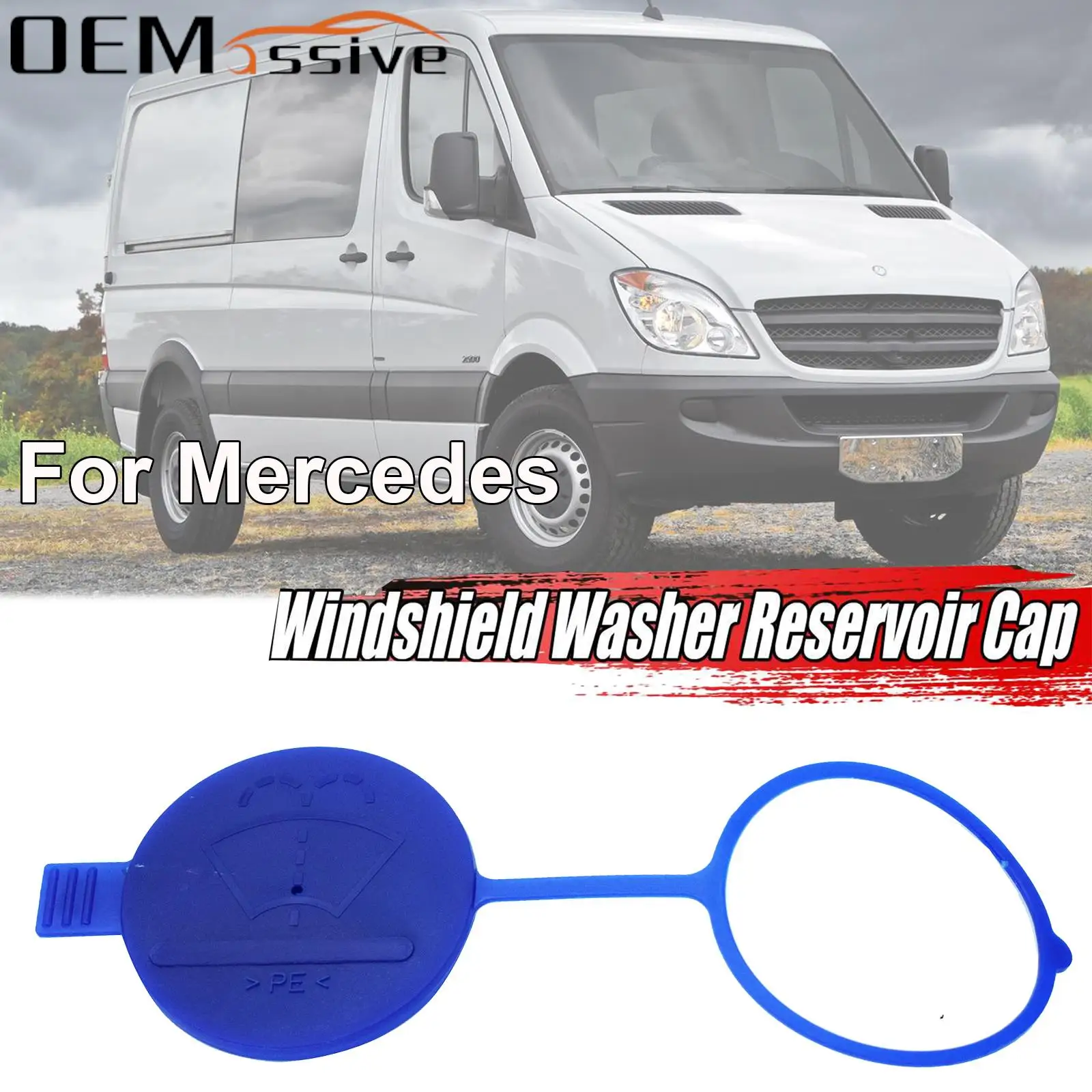 Windscreen Wiper Washer Fluid Reservoir Cover Water Tank Bottle Lid Cap 906-869-00-72 For Mercedes Benz Sprinter 2500 Vito W638