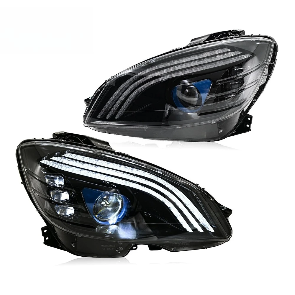 

W204 Headlight Projector Lens 2008-2011 C-Class W204 Headlight Light Emitting Diode Headlight Drl Automotive A506
