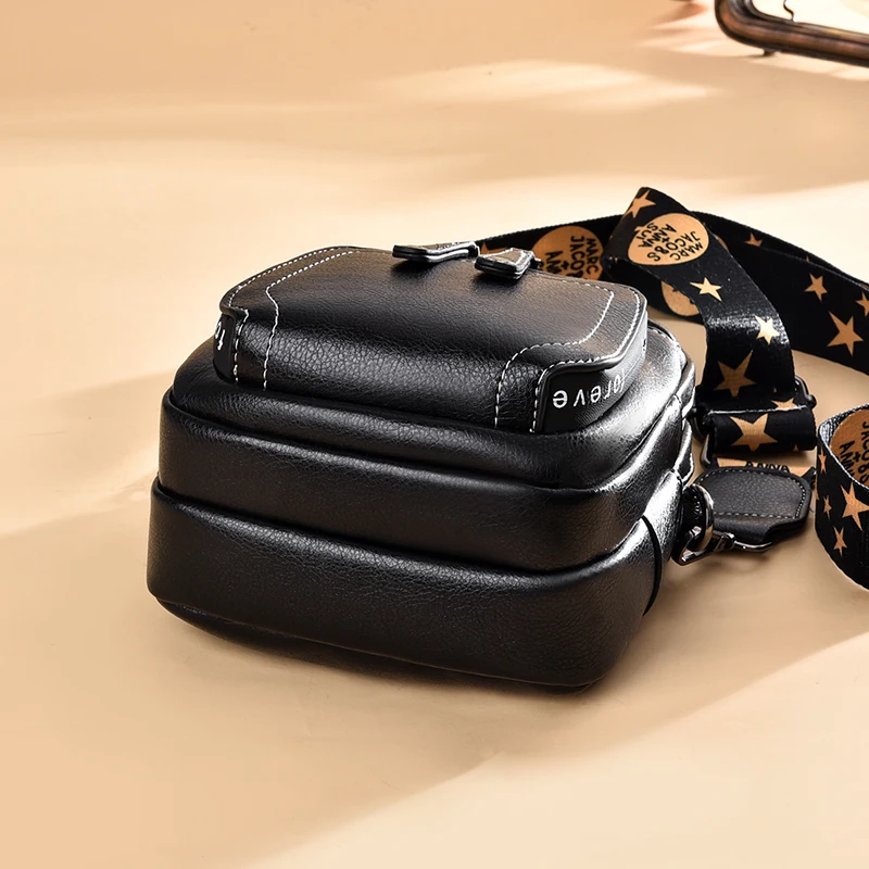 2023 Fashion Small Round Bag New Hand Bag Women\'s Korean Fashion Niche Single Shoulder Messenger Bag