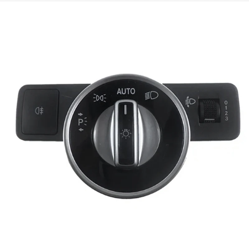 

2049053103 Headlight Adjustment Switch For Mercedes Benz B C GLK Lights Switch Control Unit Knob Button Headlight Switch Parts