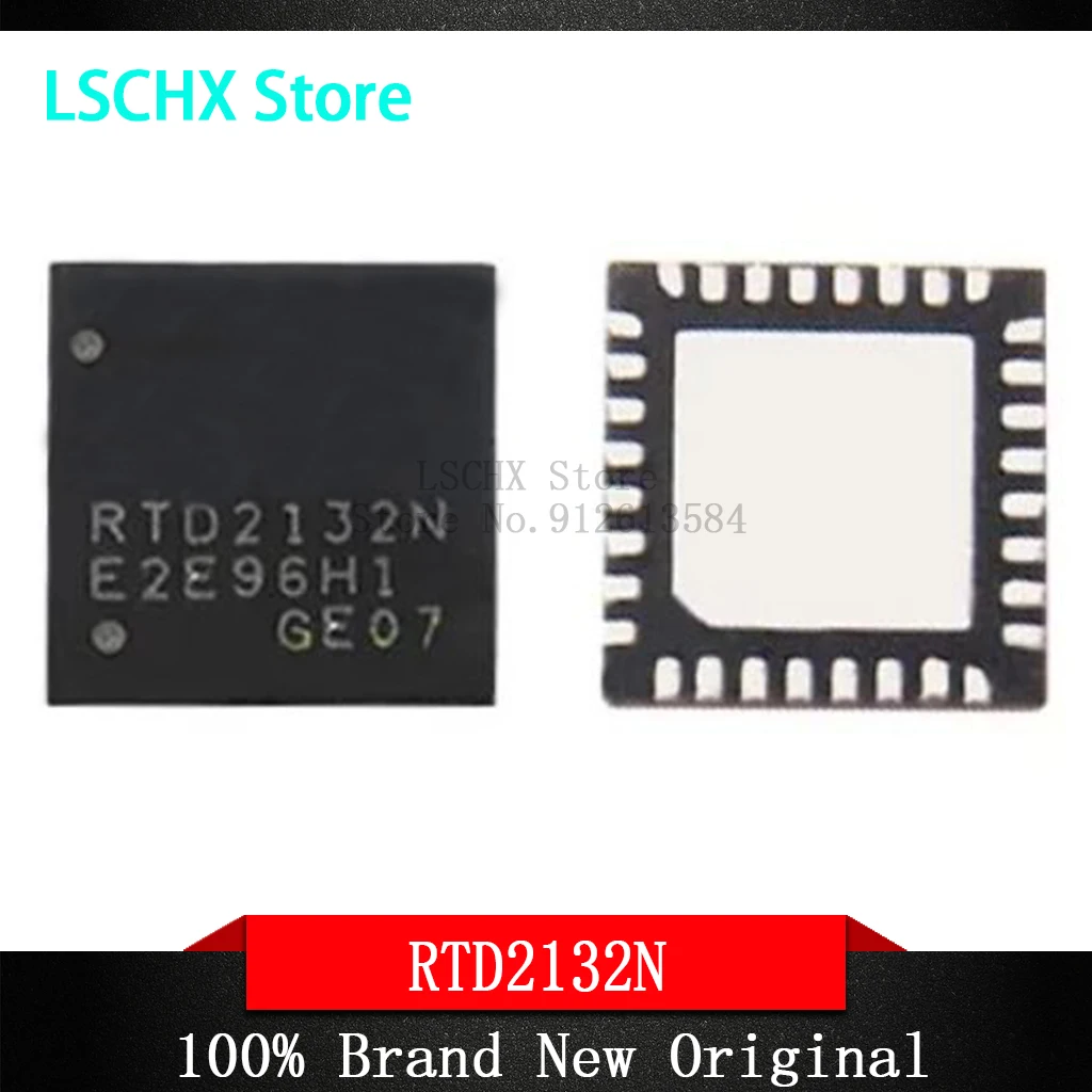 (2piece)100% New RTD2132N RTD2132S RTD2132R RTD2136N RTD2136S RTD2136R QFN Chipset